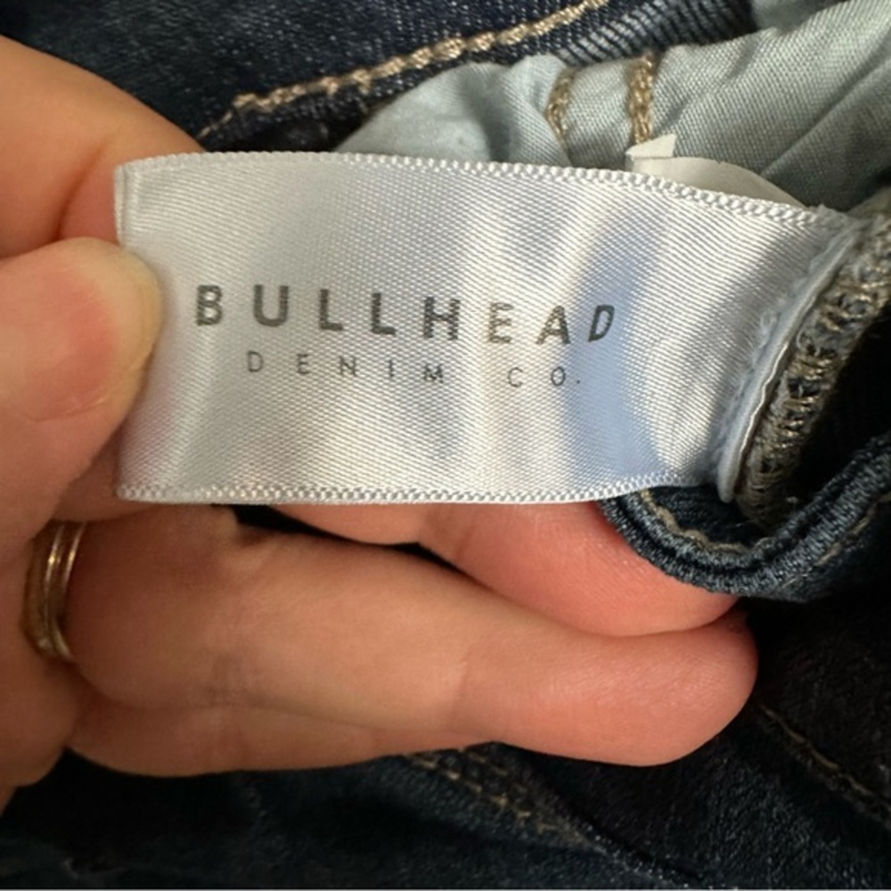 Bullhead‎ Denim Mid-Rise Skinniest Skinny Jeans | Dark Wash - Picture 7 of 8